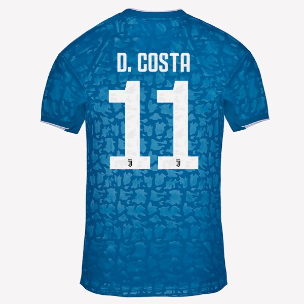 Camiseta Juventus NO.11 D.Costa 3ª Kit 2019 2020 Azul